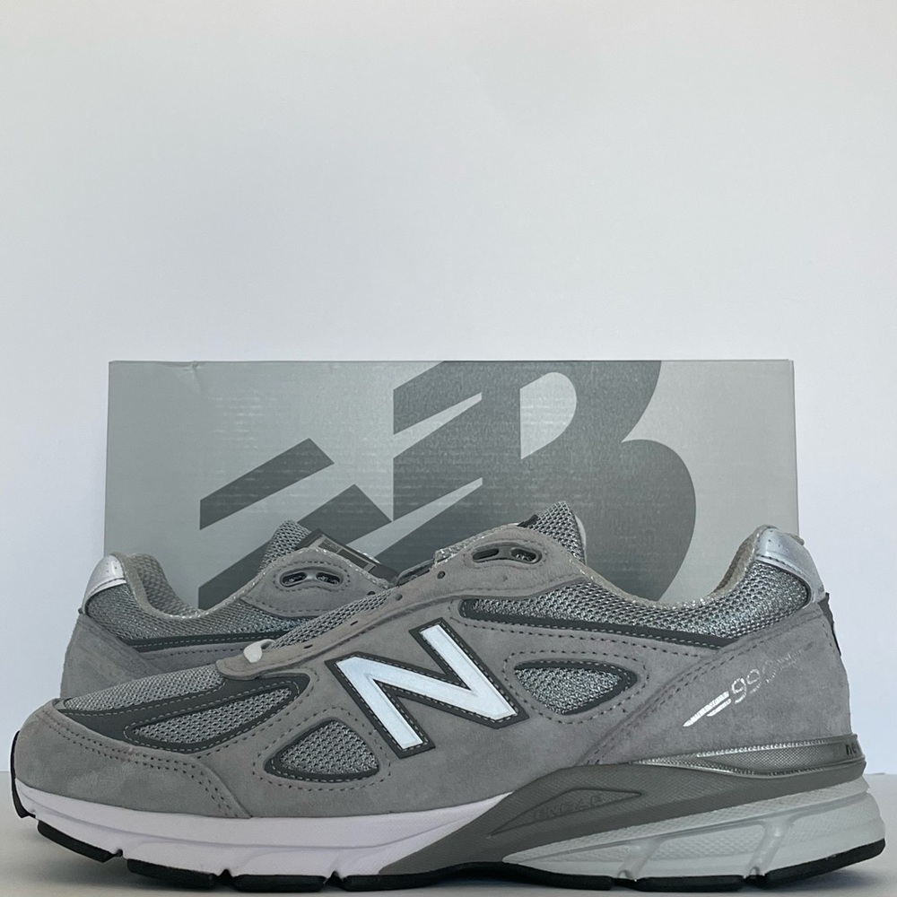 New Balance 990v4 Core Made in USA “Grey/Silver” | U990GR4